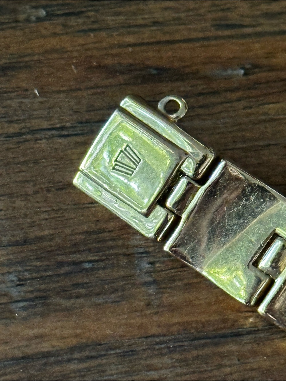 Henri Bendel matching Gold and Blue Earrings & Bracelet - Picture 9 of 15